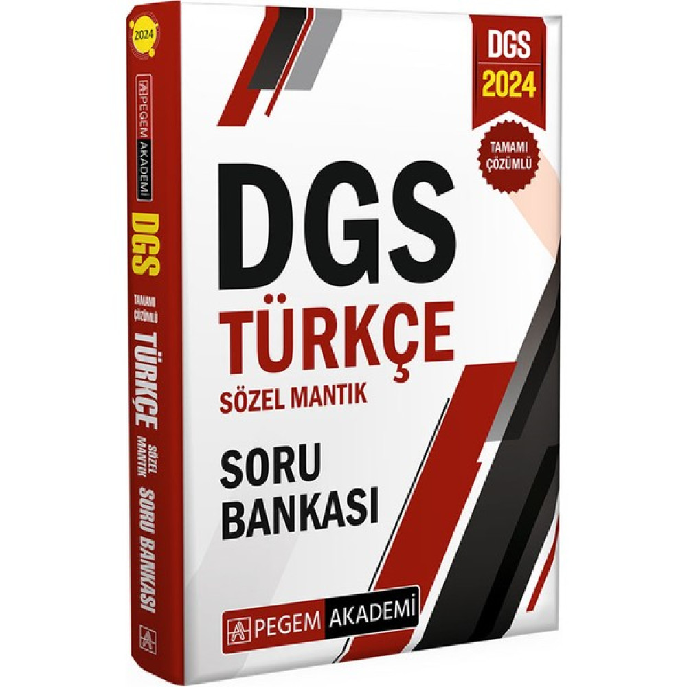 2024 Dgs Türkçe Sözel Mantık Tamamı Çözümlü Soru Bankası DGS Fiyatı