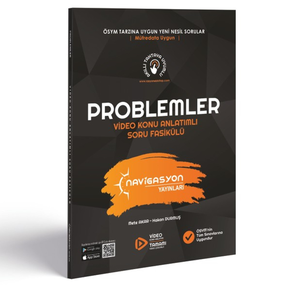 2024 TYT-AYT PROBLEMLER Video Konu Anlatımlı Soru Fasikülü Matematik Fiyatı