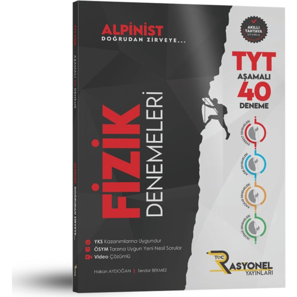 2024 TYT Fizik 40 lı Deneme Seti (Alpinist Serisi) Temel Yeterlilik Testi (TYT) Fiyatı