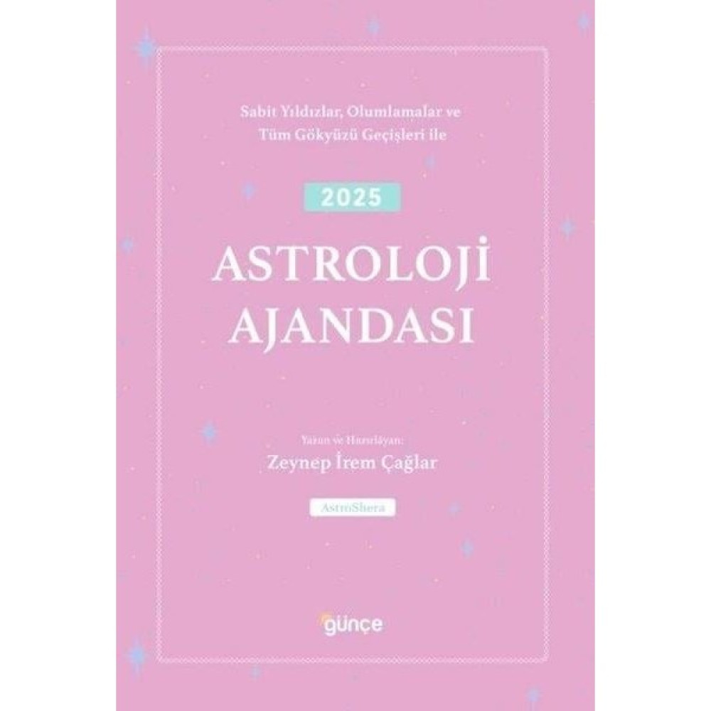 2025 Astroloji Ajandası - Zeynep İrem Çağlar Astroloji - Fal - Rüya Tabirleri Fiyatı