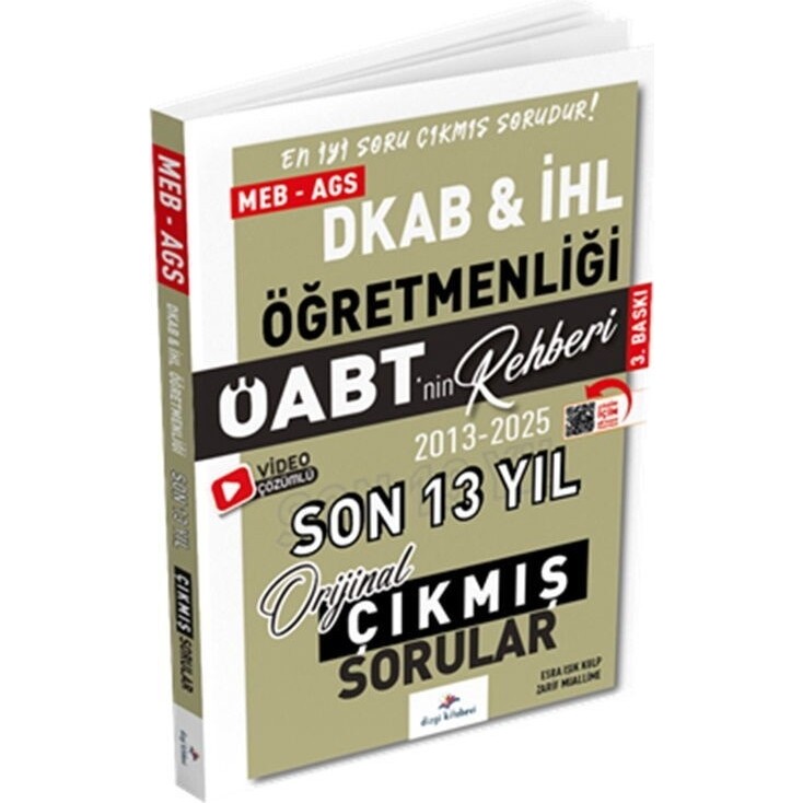 2026 Meb Ags Dkab Ihl Öabt Nin Rehberi Konularına Göre Tasnif Edilmiş Son 13 Yıl Çıkmış Sınav Soruları Dizgi Kitap Diğer Fiyatı