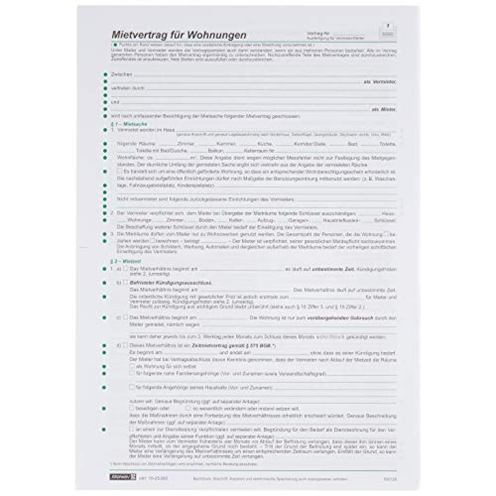 20X BRUNNEN Rental Agreement Apartments 6S