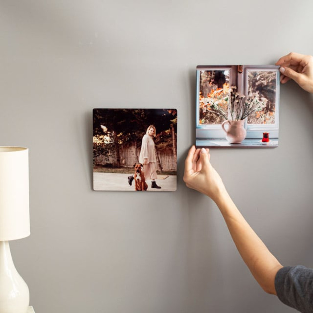 20x20 Metal Fotoğraf Baskı