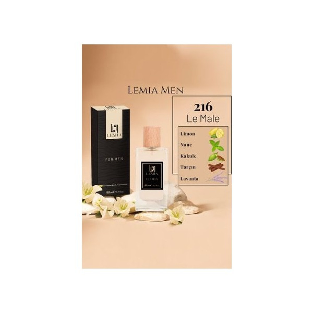 216 Le Male Erkek Edc 50ML - 50 ml Oto Boyaları Fiyatı