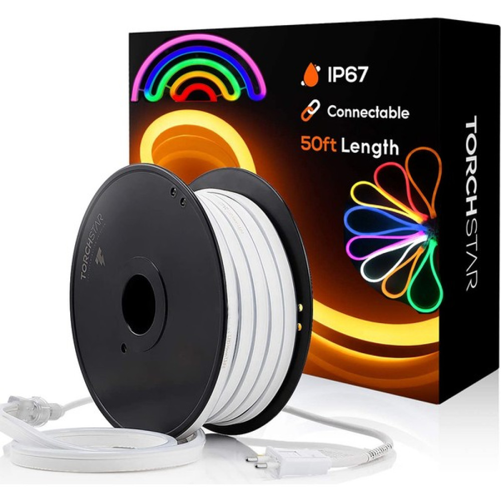 220 Volt Neon LED Işık 3 Metre Tak Çalıştır Esnek Hortum Şerit LED Aydınlatma Yeşil Led Aydınlatmalar Fiyatı