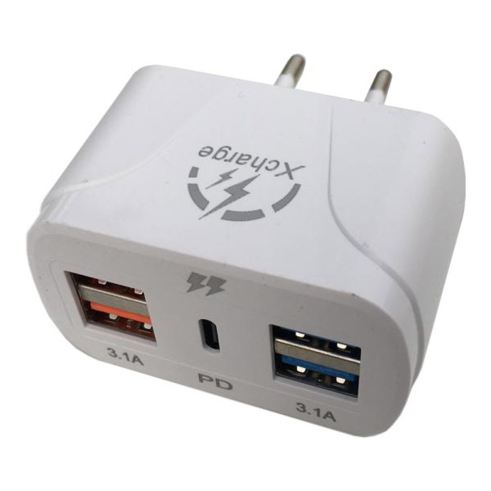 220v to 4 port usb hızlı şarj+Type C 5v 3.1A quick şarj adaptörü - Beyaz Cep Telefonu Şarj Cihazı Fiyatı