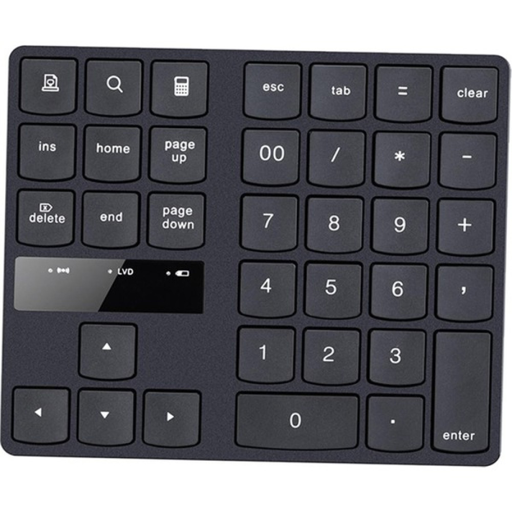 2.4 Ghz 35 Tuşlar Bluetooth Kablosuz Sayısal Tuş Takımı Numpad Dizüstü Pc Için Numpad - Siyah Oyuncu Klavyesi Fiyatı