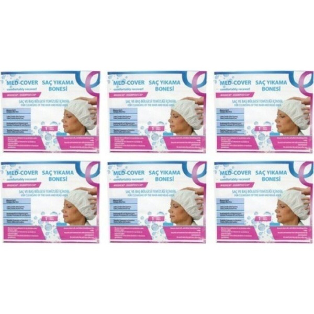 24 Medcover Med-Cover Hasta Saç Bakım/Temizleme/Yıkama Bonesi (6 Adet/Paket) Med-Cover Hasta Saç Bakım Medikal Ürünler Fiyatı