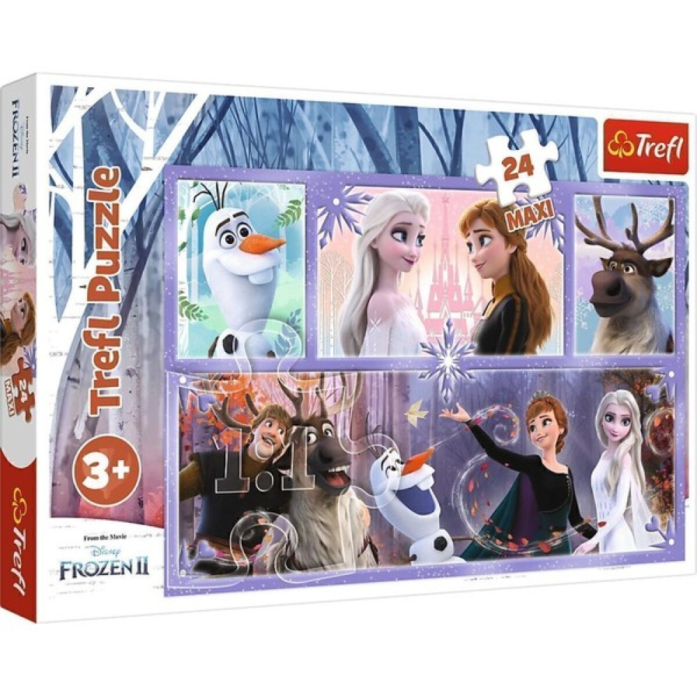 24 Parça Maxi Yapboz Disney Frozen 2 Puzzle Oto Boyaları Fiyatı