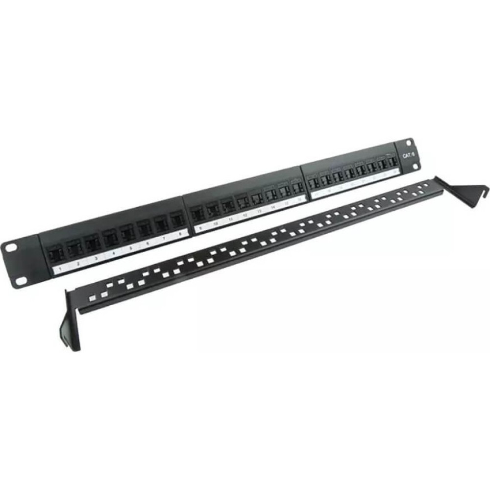 24 Port CAT5E Cat6 Patch Panel Boş Network Aksesuarları Fiyatı
