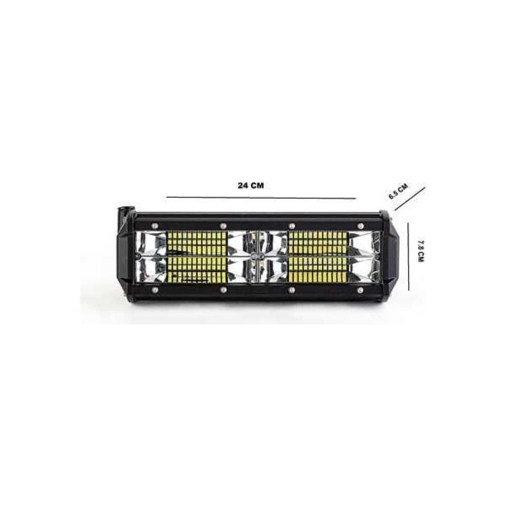 24cm offroad led bar aydınlatma beyaz sarı 48w 10-30v Oto Boyaları Fiyatı