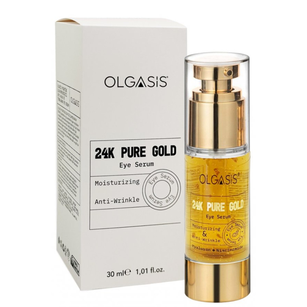 24K Gold Glow Collagen Eye Serum Morluk, Siskinlik Ve Kirisiklik Altin Botox Kafeinli Goz Serum 30Ml Göz Kremi Fiyatı