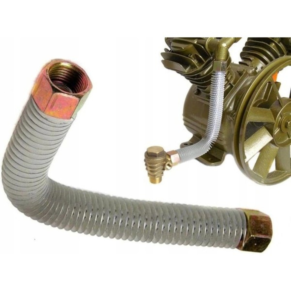 25-50 Lt Kompresör Hava Çıkış Borusu Soğutucu Korumalı 3/8 -3/8 10mm Hava Kompresörü Fiyatı