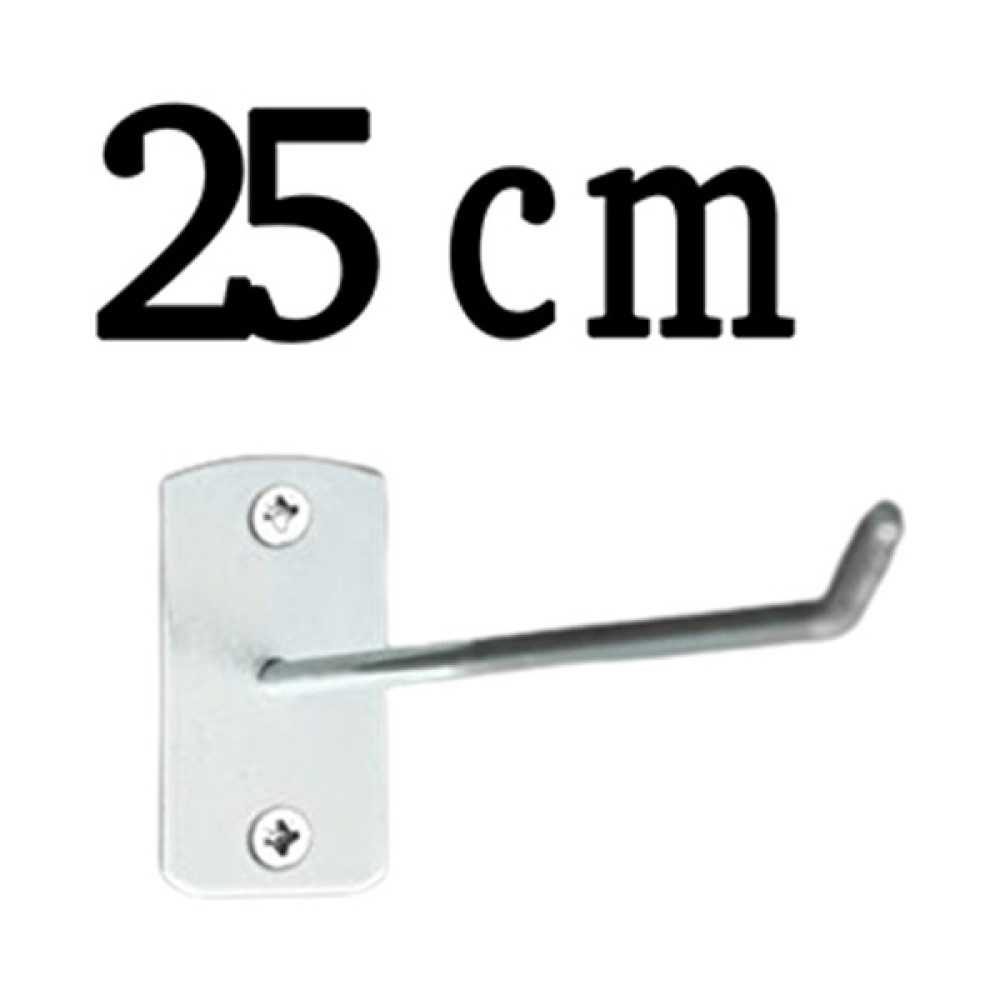 25 Adet 25 cm Duvara ve Suntaya Monte Kanca, Monteli Kanca Askı, Aksesuar, Bijuteri Kancası Eşya Saklama / Düzenleme Fiyatı