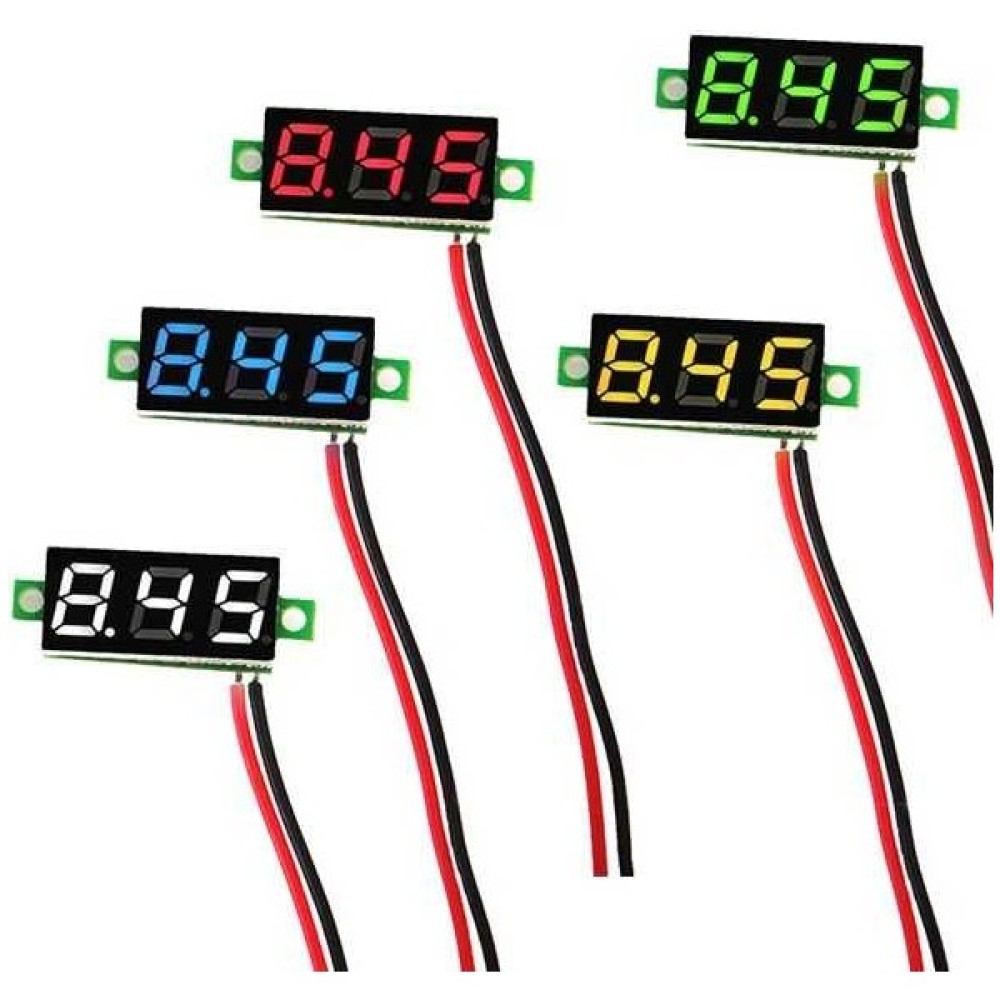 2.5 V -30V Mini Dijital Kırmızı Voltmetre Diğer Test ve Ölçüm Cihazları Fiyatı