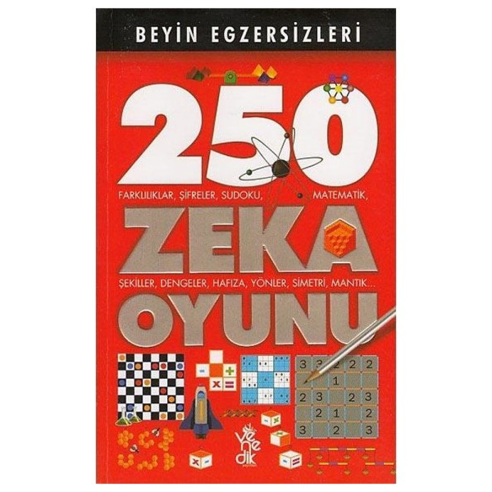 250 Zeka Oyunu Beyin Egzersizleri-1 Çocuk ve Gençlik Fiyatı