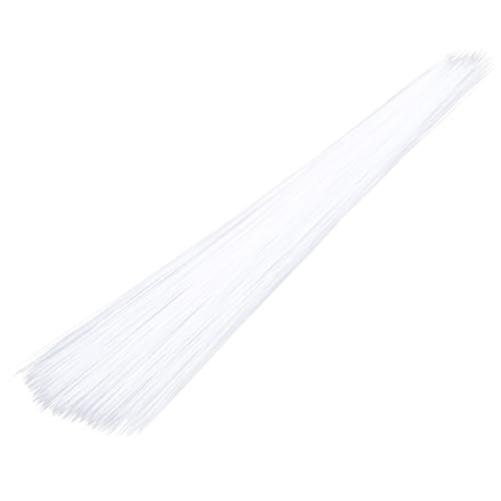 250pcs Simulated Animal Whiskers, 3.54-3.74 Inch Craft Cat Whiskers Costume Whiskers Plastic Whiskers for Needle Felting for Muppet Whiskers (White)