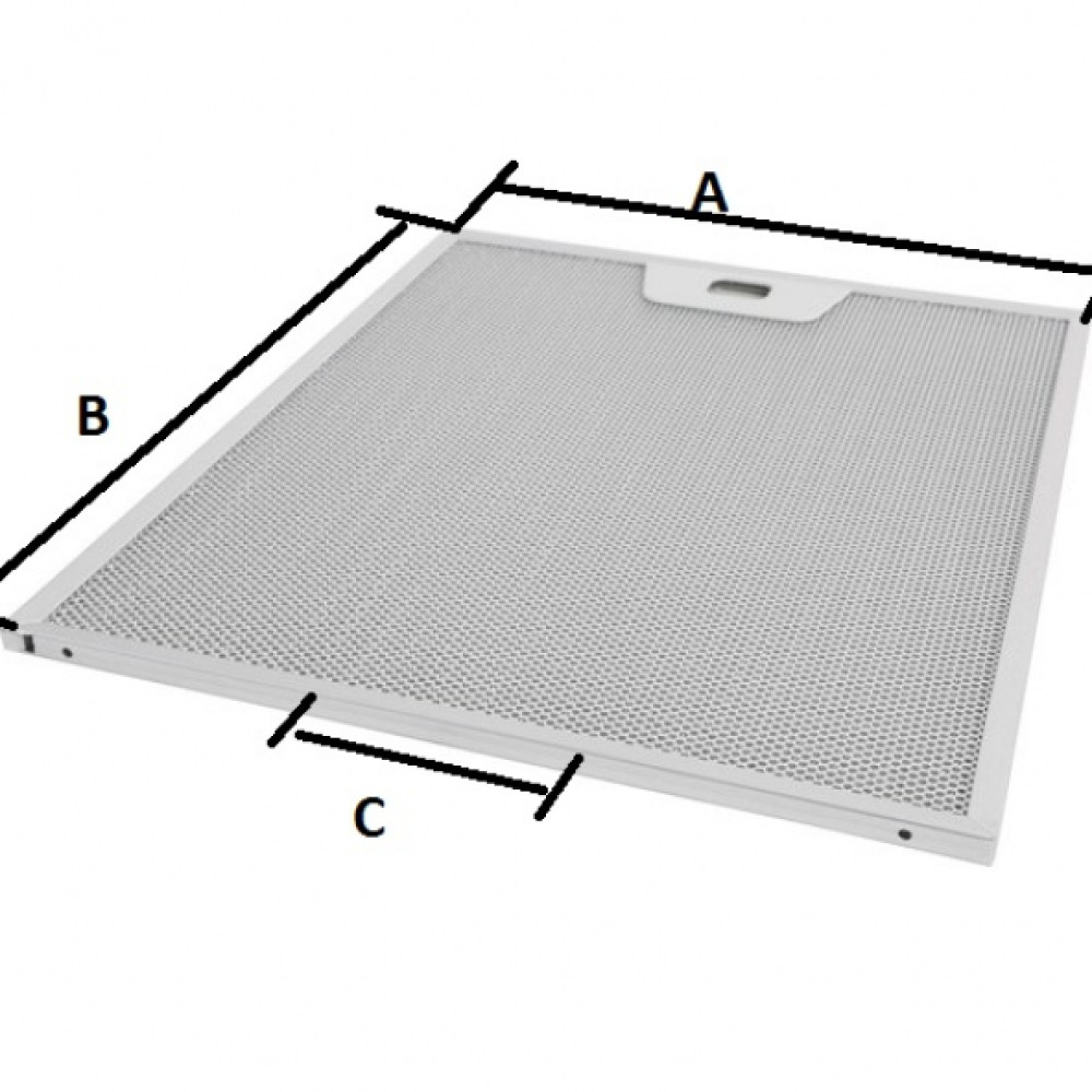 25,3 X 30 Cm On Tek Tirnak Arka İki Tirnakli Franke,Bosch,Arcelik, Beko Davlumbaz Filtre Setii Banyo Aksesuarları Fiyatı