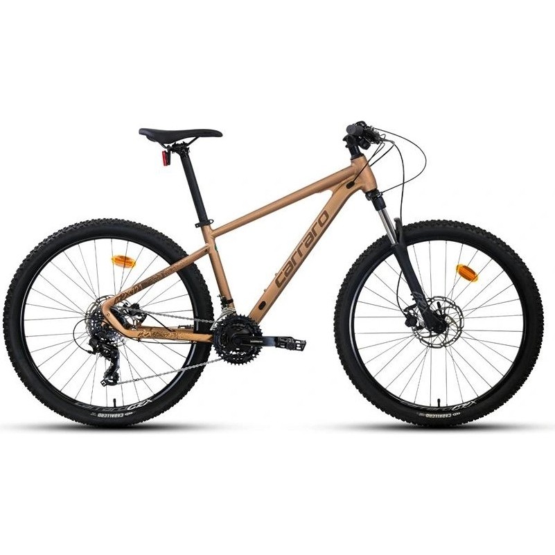 27.5 Jant Carraro Crx 721 Dağ Bisikleti | 44 cm Kadro | 21 Vites | Hidrolik Disk Fren | Mat Bronz-Kahverengi | Blc Bisiklet Bisikletler Fiyatı