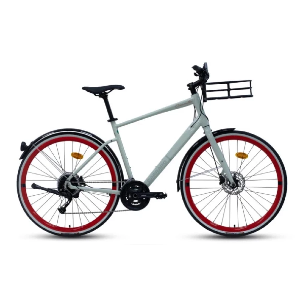 28 Carraro Commuter 480H 18-V Hd Cımento Grısı-Kırmızı Şehir & Gezi Bisikletleri Fiyatı