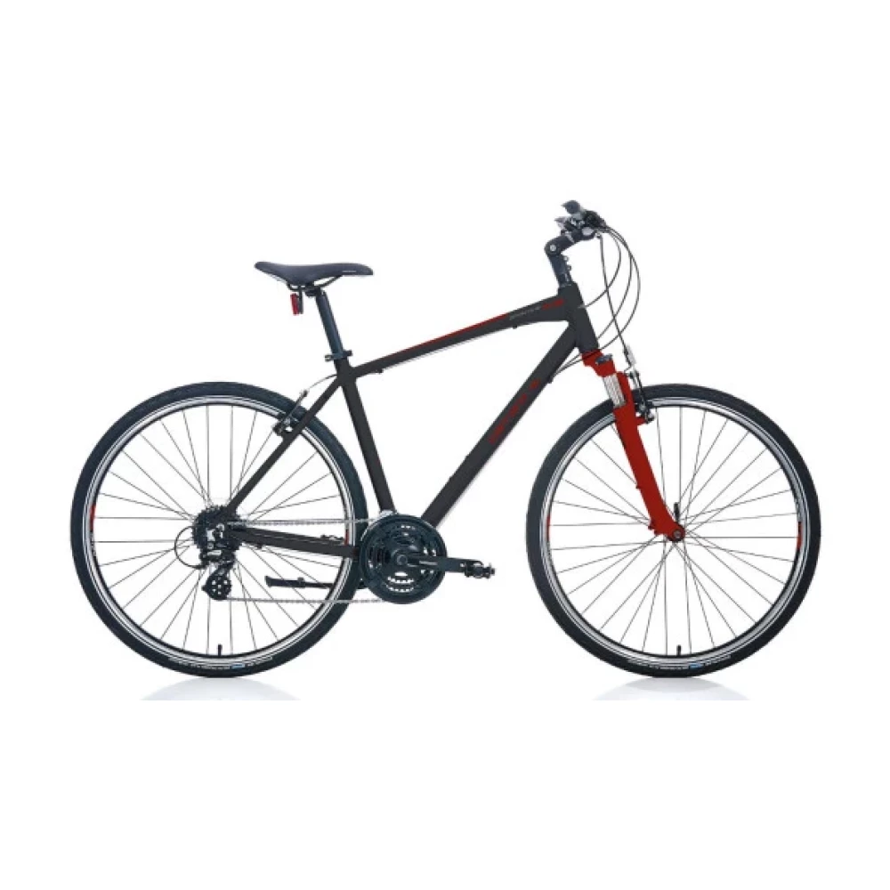28 Carraro Sportıve 224 560H 24-V Vb Mat Sıyah-Kırmızı-Antrasıt R2 Şehir & Gezi Bisikletleri Fiyatı