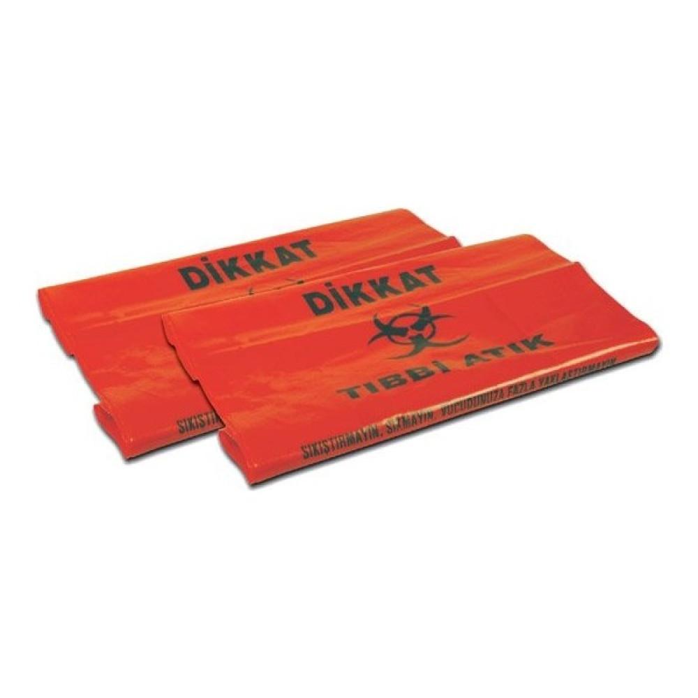 2A Tıbbi Atık Torbası Poşeti 80 x 120 cm 5 kg - 80 x 110 cm Çöp Poşetleri Fiyatı