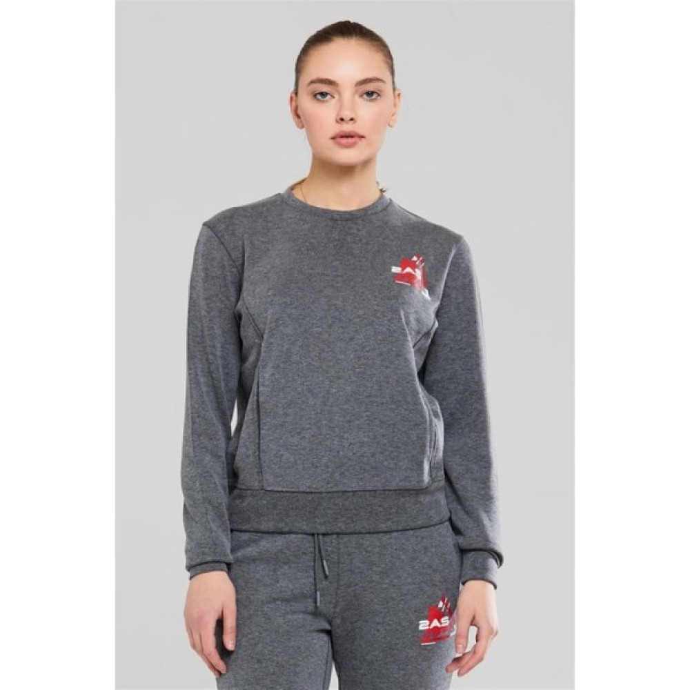 2AS Emila Kadın Yuvarlak Yaka Sweat T-Shirt & Sweatshirt (Outdoor) Fiyatı