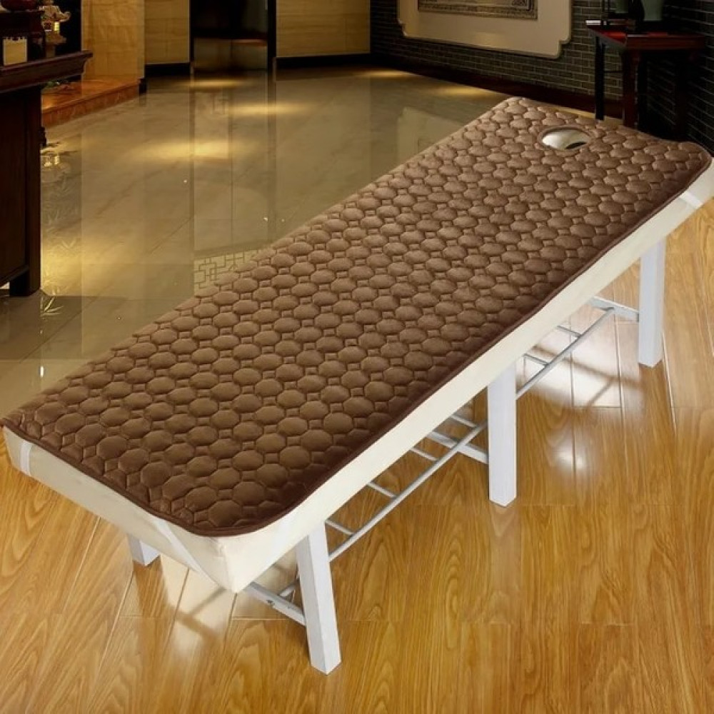 2Danlu Kahverengi Masaj Yatağı Güzellik Salonu Yatak Nefes Yüz Kauçuk Yatak Örtüsü Delik Spa Masaj Masası Kalınlaşmak Levha 190X80 cm (Yurt Dışından) Masaj Cihazları Fiyatı