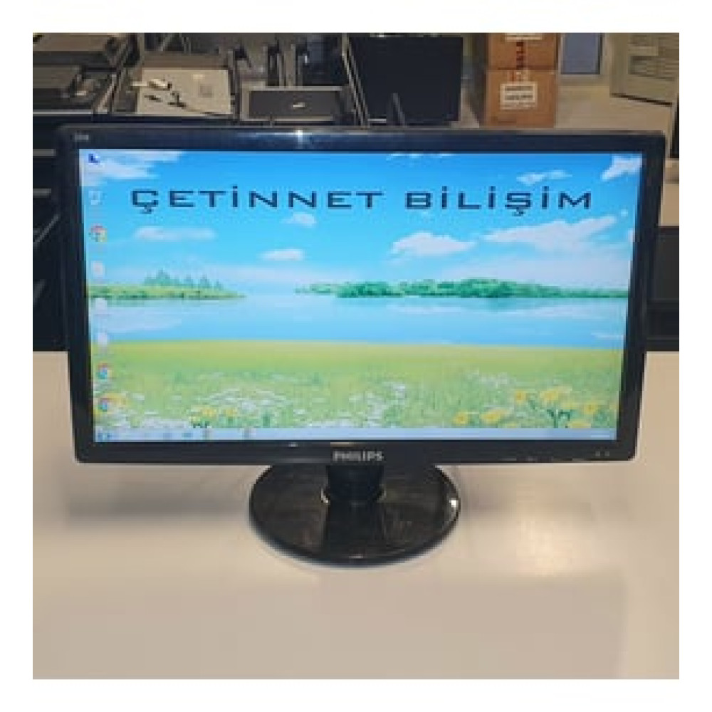 2.El Philips 201E1 20 inç Lcd Geniş Ekran Monitör Monitör Fiyatı