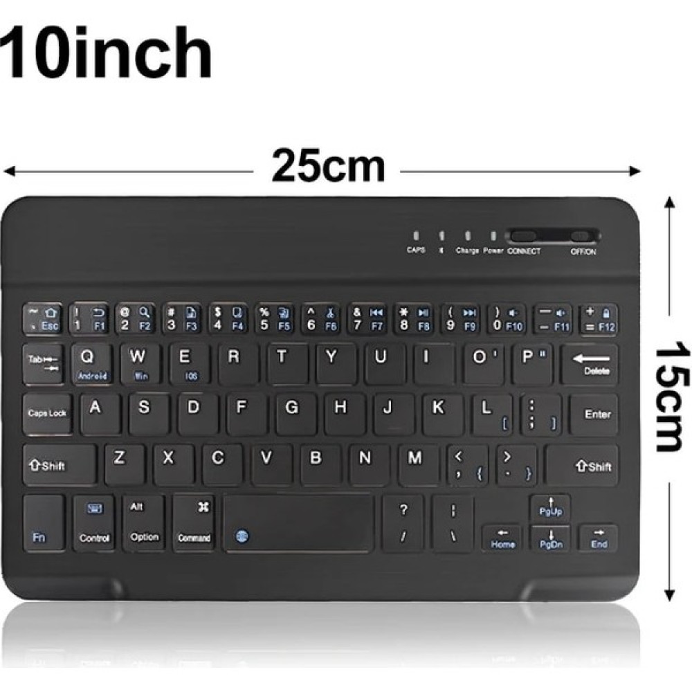 2Guoyang 10 Siyah Ingilizce Mini Bluetooth Klavye Kablosuz ipad Rusça Klavye Tablet Ispanyolca Şarj Edilebilir Klavye Tablet ipad Cep Telefonu Dizü... Tablet Aksesuarı Fiyatı