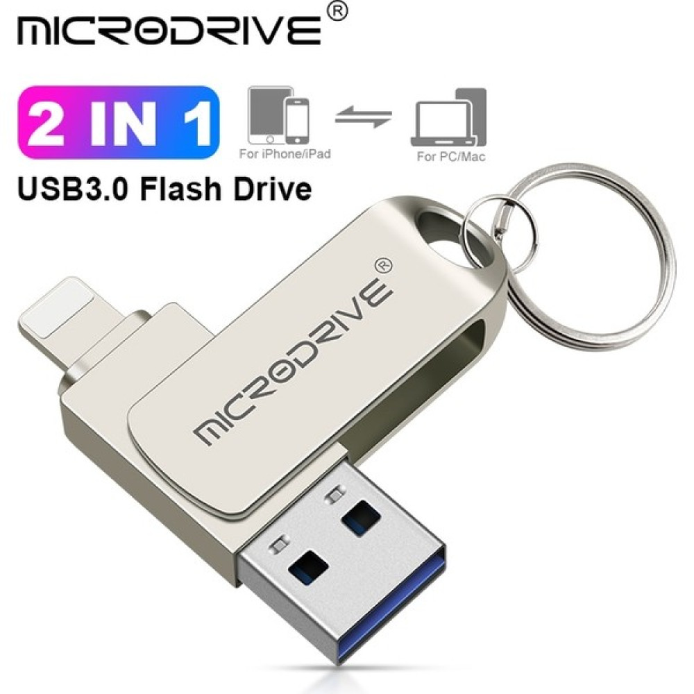 2Guoyang 128 GB Metal USB 3.0 Flash Sürücü 128 GB 256 GB Otg Kalem Sürücü 32 GB 64 GB iPhone Pro/artı/xr Için USB 3.0 Flash Disk USB Bellek Çubuğu ... Telefon Yedek Parça Fiyatı