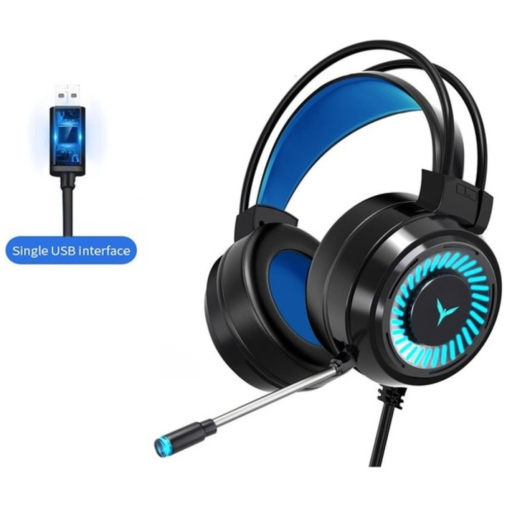 2Guoyang 7.1-Siyah Oyun Kulaklığı Çevresel Kablolu Oyun Kulaklığı Ses Stereo Mikrofon USB Renkli Işıklar Pc Dizüstü Bilgisayar Oyun (Yurt Dışından) Kulak Üstü Kulaklık Fiyatı