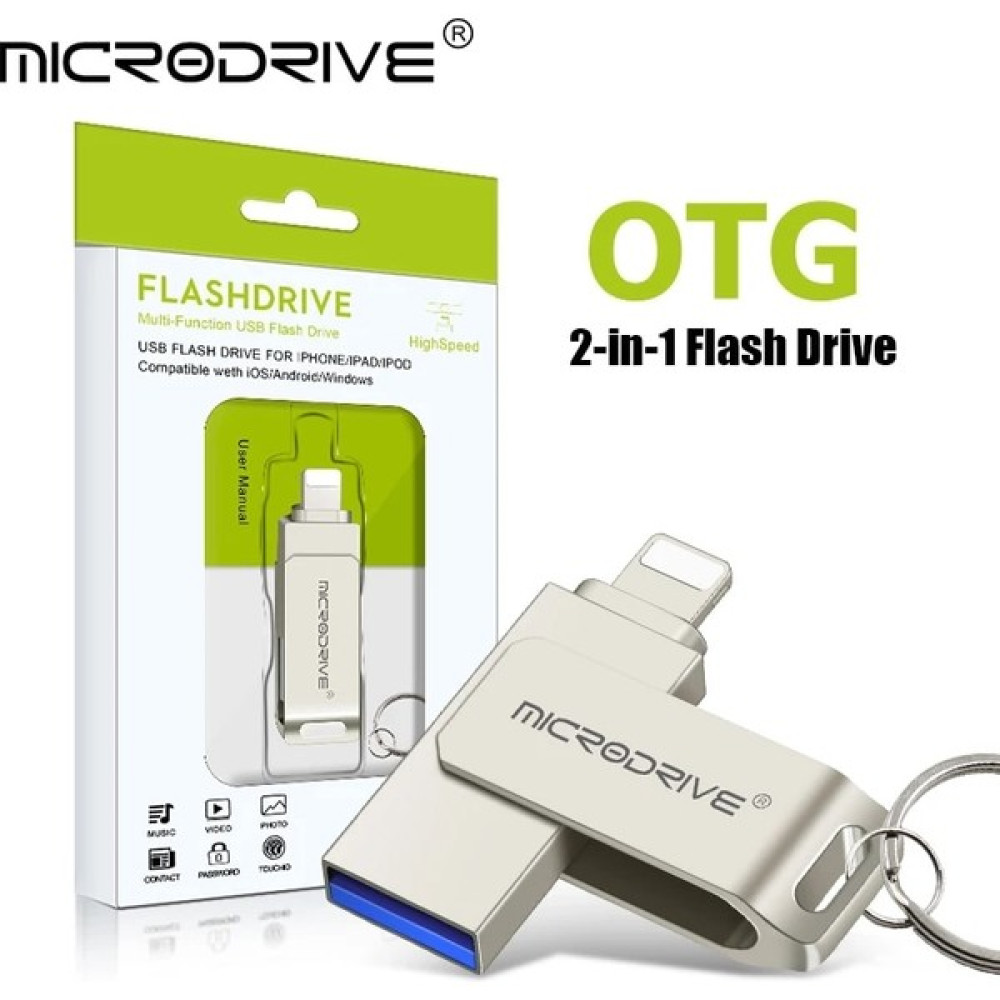 2Guoyang Gümüş 128GB USB 3.0 Flash Sürücü iPhone 2'si 1 Arada USB - A'dan Yıldırım Arayüzüne Usb3.0 Pendrive Iphone 7/8/9/11/12/13/14 / iPad Için (... Telefon Yedek Parça Fiyatı