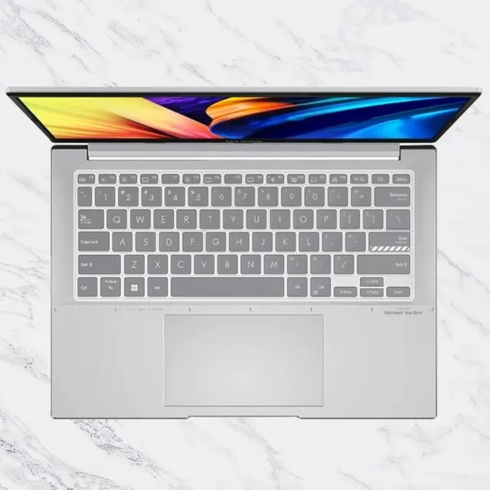 2Guoyang Şeffaf 2022 Asus Zenbook 14 OLED 2022 UX3402 UX3402ZA UM3402YA UM3402 Ya Ux UM3402 Za Laptop Klavye Kapak Cilt Koruyucu (Yurt Dışından) Çevre Birimleri Fiyatı