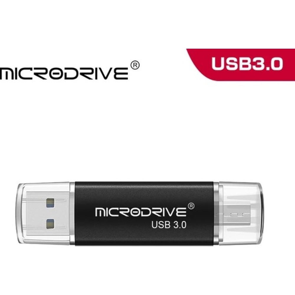 2Guoyang Siyah 64GB Yüksek Hızlı USB 3.0 Flash Sürücüler 128GB 64GB 32GB 16GB USB Bellek Çubuğu Otg Harici Depolama Çift Uygulama Mikro Ücretsiz Ad... Telefon Yedek Parça Fiyatı