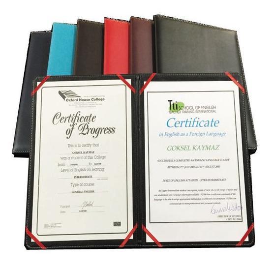 2K 888-3 Suni Deri Diploma Kabı