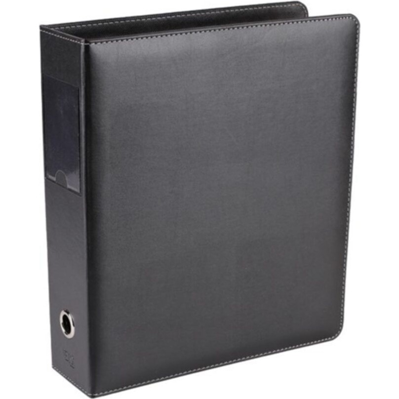 2K Evrak Sunum Tanıtım Firma Klasörü 7 cm 4 Halkalı A4 520 Yaprak Kapasiteli Ring Binder File Vegan 28X32 cm - 0 - Siyah - Suni Deri - 28*32 cm. Klasör Fiyatı