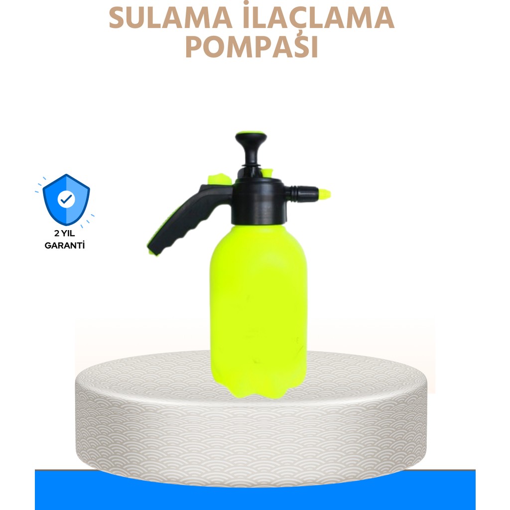 2l Bahçe ve Araç Temizlik Pompası Bakır Uçlu Basınçlı Sprey Diğer Fiyatı