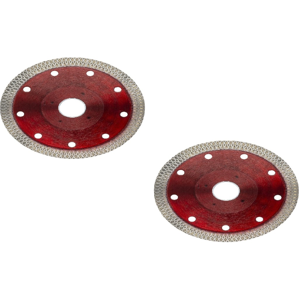 2'li 115 mm Turbo Kanal Granit Mermer Beton Tuğla Kesme Spiral Taşlama Diski Ince Kesim Hassas Kesim - Kırmızı - 115mm SSD / Solid State Drive Fiyatı
