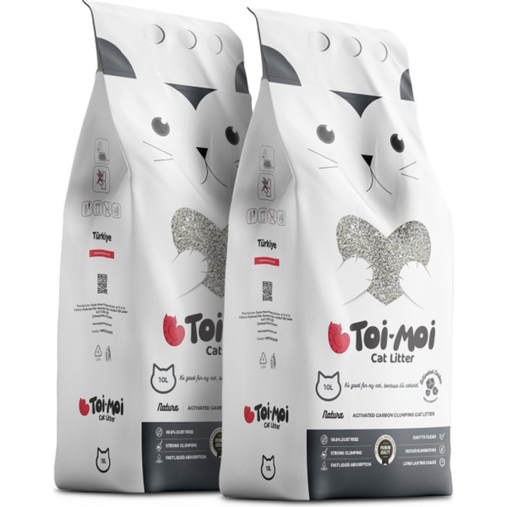 2’li Avantaj Paketi - Toi Moi Aktif Karbonlu Sodyum Bentonit Kedi Kumu 2x5 L Evcil Hayvan Ürünleri Fiyatı