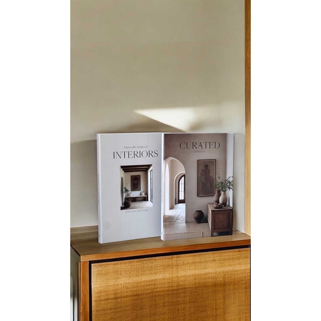 2'li Dekoratif Kitap Kutu Seti, Curated Interiors, Dekoratif Kutu, Kitap Kutu Diğer Fiyatı