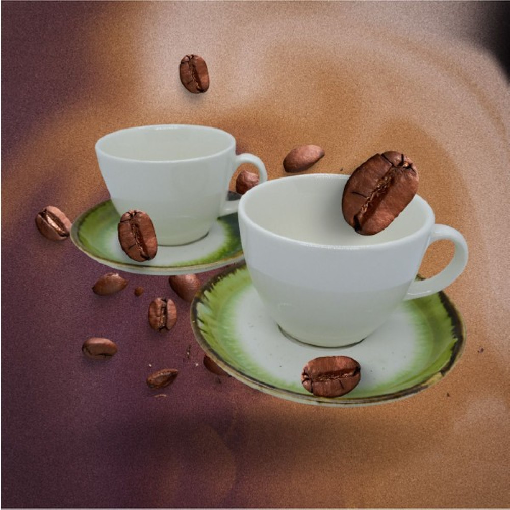 2'li Nescafe Fincan Takımı – Şık ve Zarif Tasarım - Beyaz - 200 ml Fincan / Bardak / Kahve Takımı Fiyatı