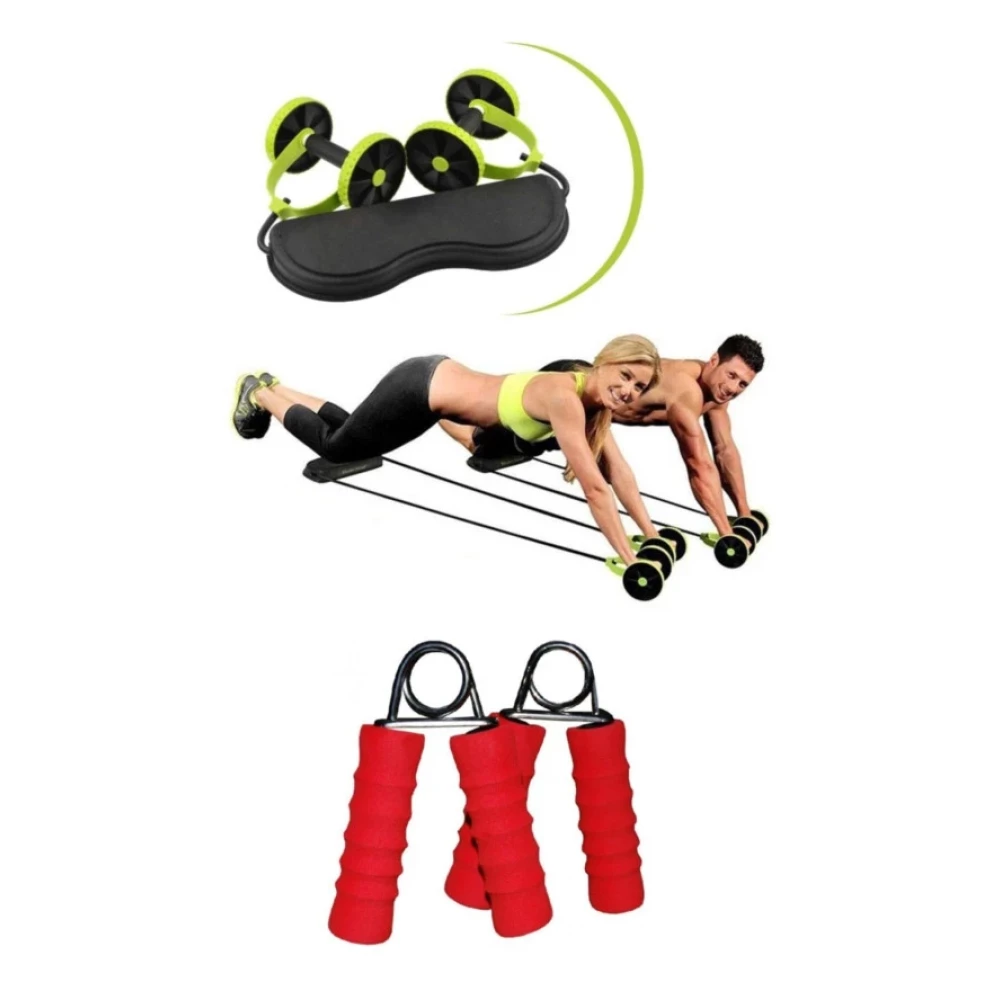 2'Li Set Ipli Tekerlekli Kol Bacak Bel Karın Kası Fitness Spor Aleti El Parmak Güçlendirme El Yayı Direnç Lastiği Fiyatı