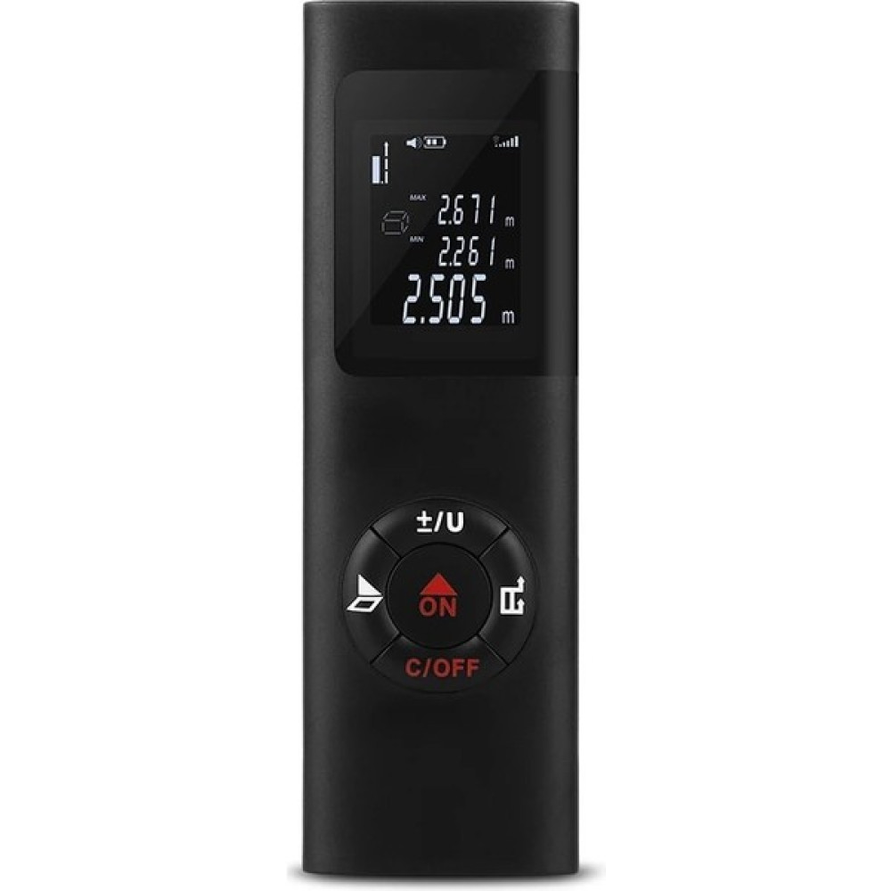 2Liyao Siyah 30M Lazer Mesafe Bulucu USB Şarj 30/40M Trena Dijital Mesafe Alanı Şerit Metre Uzaklık Ölçer Lazer Dijital Lazer Mesafe Ölçer (Yurt Dı... Nalburiye & Hırdavat Fiyatı