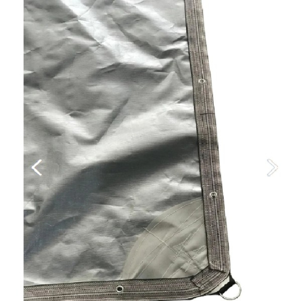 2m x 2 M Lamineli Branda Çadır Gölgelik Su Toz Geçirmez - Gri - 1 Motorsiklet Brandaları Fiyatı