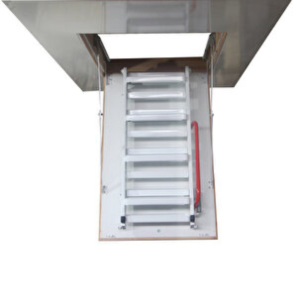 2mm Ahşap Katlanir Metal Çati Merdi̇veni̇ 60x110 Nalburiye & Hırdavat Fiyatı