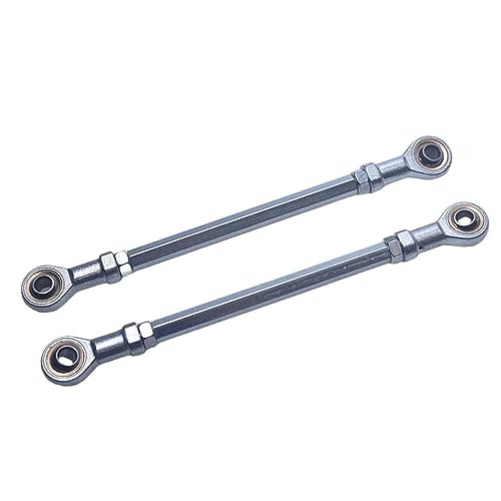 2Pcs 210mm Universal 11" x 5/16 Steering Shaft Tie Rod For Go Kart ATV