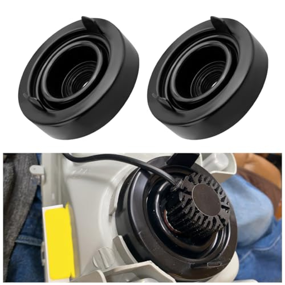 2PCS Car Headlight Dust Cover for H4 Light Bulb,EPDM Rubber Dust Covers for Headlight Dust & Waterproof,Practical Car Accessories Car Headlight Dust Cap Fits Most Vehicles (3.35")