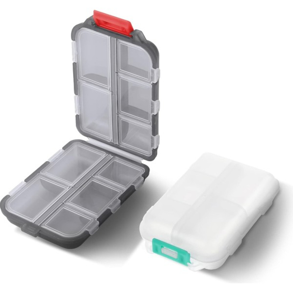 2pcs Seyahat Hap Organizatörü Küçük Günlük Hap Kutusu Hap Nem Geçirmez Konteyner Tutucu 10 Bölmeler Farklı Ilaçlar Için Ilaç Kutusu Vitamin Konteyn... Eşya Saklama Kutusu Fiyatı