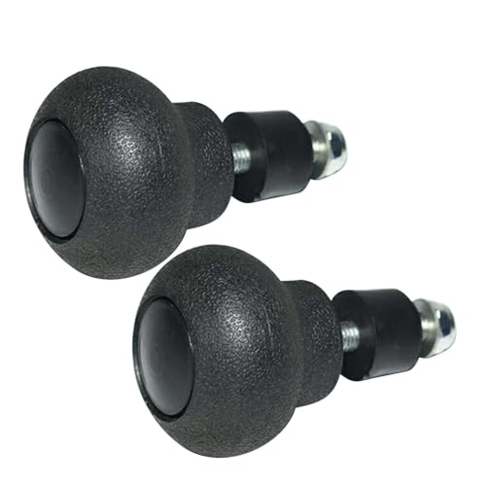 2Pcs Steering Wheel Knob Spinner, Steering Wheel Spinner Knob, Steering Wheel Power Handle Spinner Knob, Universal Steering Wheel Ball Knob for Forklifts, Trucks, Tractors, Lawn Mowers, Cars, Boats